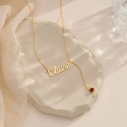 Cherished Moments Name Necklace