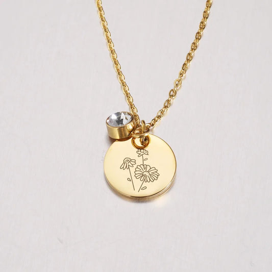 Bloom Birthstone Necklace